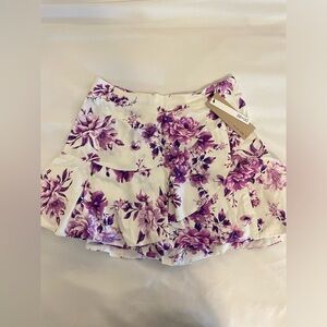 Boutique floral skirt